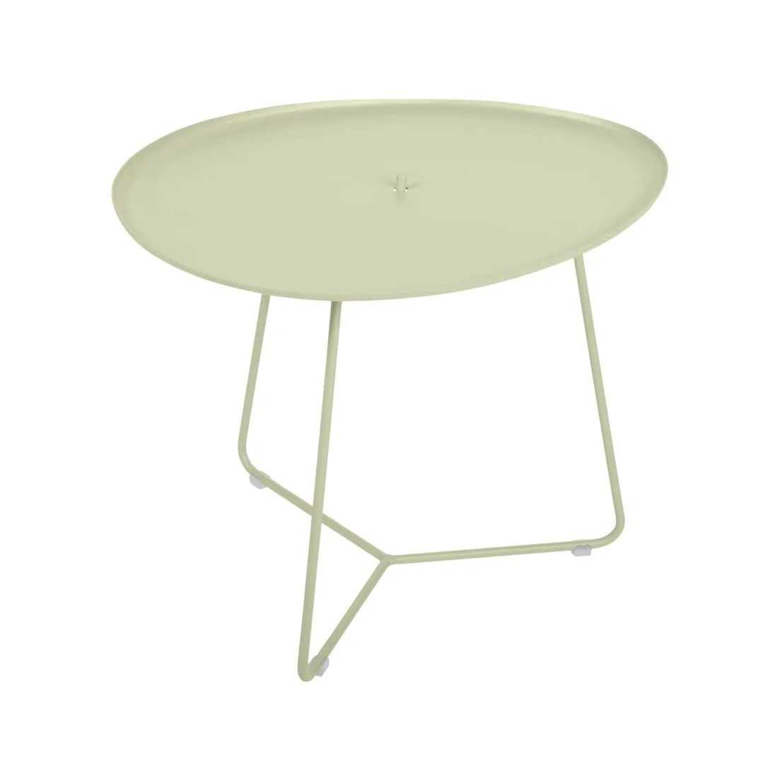 Fermob Cocotte COCOTTE TABLE BASSE OVALE 55X44.5 PLATEAU AMOVIBLE
